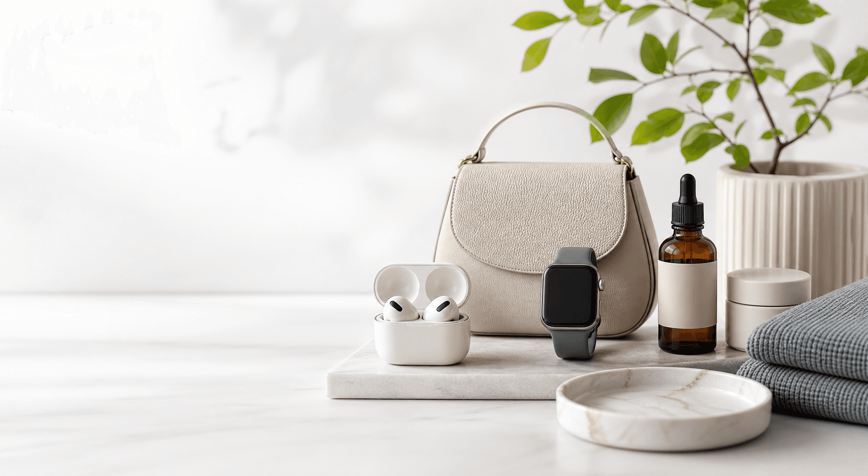 Curated product collage for ShopPilot